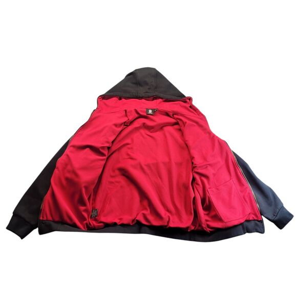 Vtg Kansas City Chiefs NFL Team Apparel Jacket Mens Sz Large Heavy Duty Vintage‎ - Picture 8 of 13